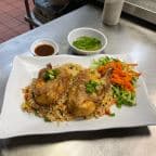 Best Whole Marinated Fried Chicken with Fried Rice in Houston, TX